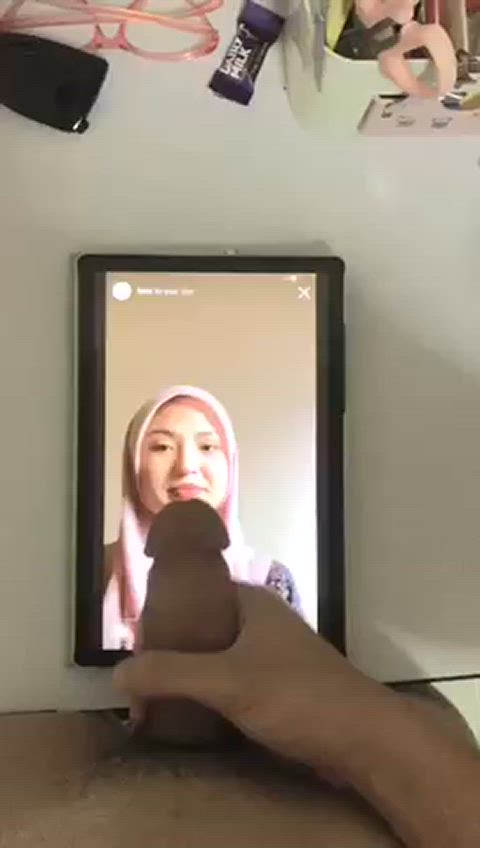 asian cute jerk off malaysian muslim petite pretty tribute gif