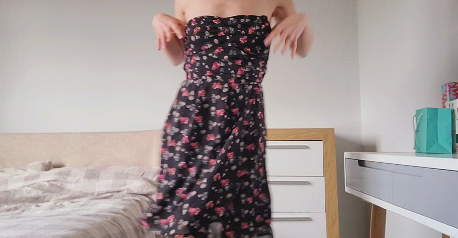 Sundresses provide easy access.