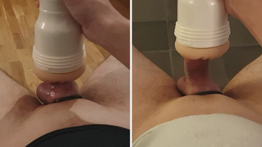 Throbbing cumshot compilation!