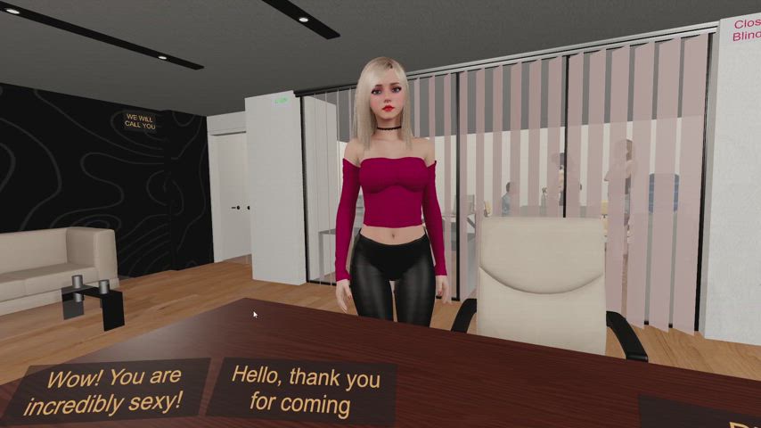 3d adult game animation ass cute doggystyle office pov secretary vr gif