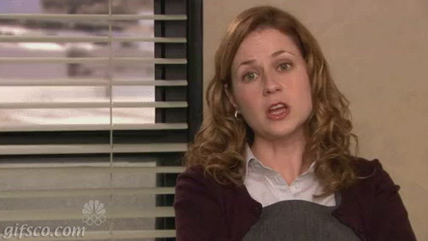 celebrity jenna fischer reaction gif