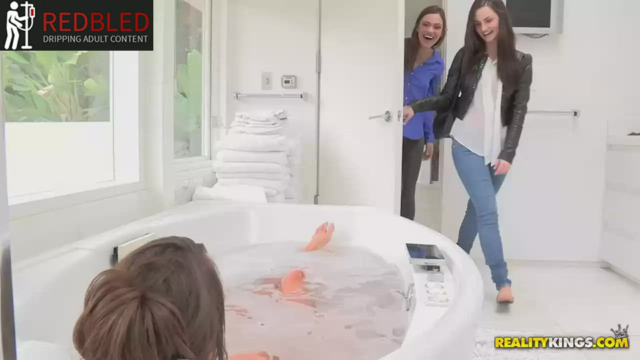 Ass Bath Riley Reid gif