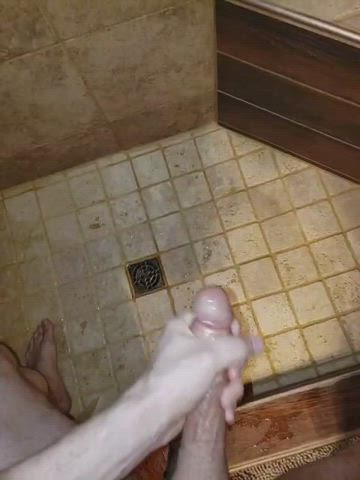 big balls big dick cock cum cumshot jerk off male masturbation masturbating gif