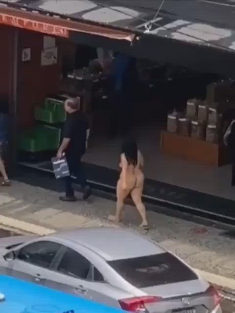 brazilian chubby public gif