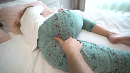 Bed Sex Clothed Rubbing gif