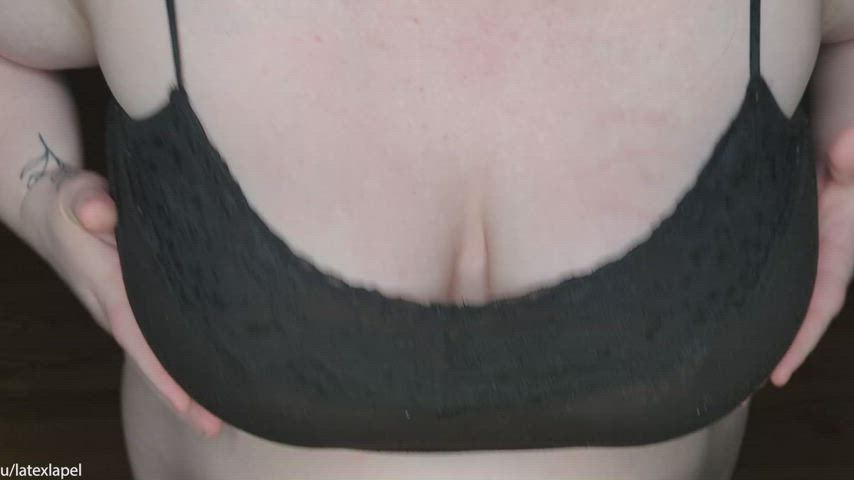 Are my jiggly 42H tits enough for you?