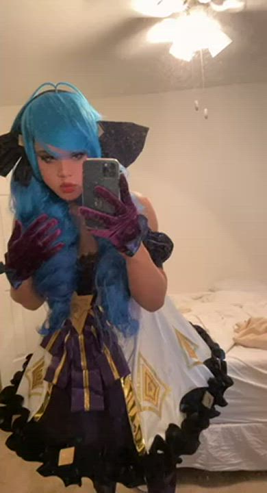 cosplay femboy trans gif