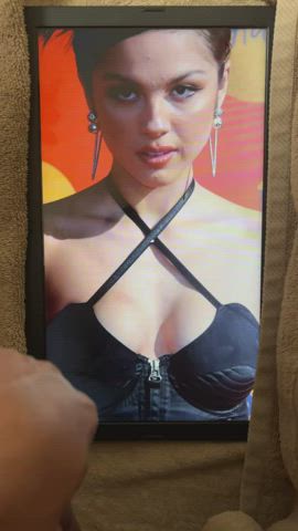 19 Years Old Celebrity Cum Cumshot Tits Tribute gif