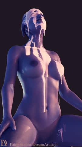 Liara T'Soni 3D Gif (DreamArtificer) [Mass Effect]