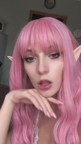 Can I be your elf pet slut?