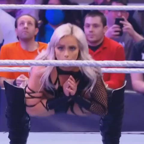 Blonde Bubble Butt Thick gif