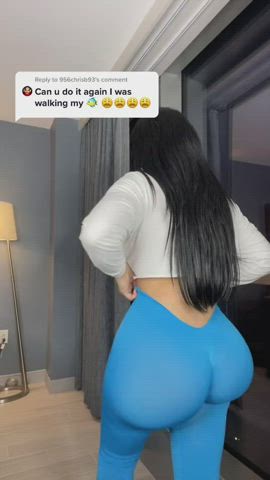 Ass Bubble Butt Latina Thick TikTok gif