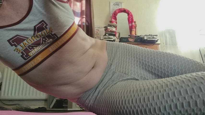 fit kitty fitness sissy gif