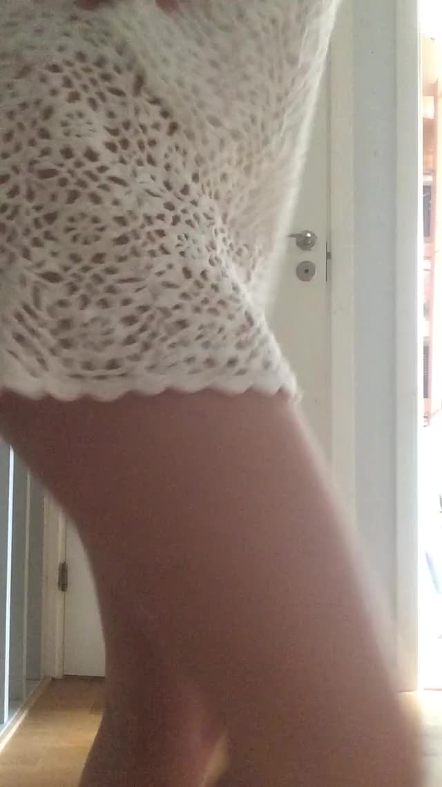 (f) do you like what's hiding under my white skirt?