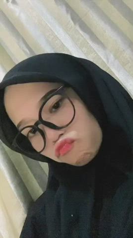 ahegao compilation hijab indonesian tiktok gif