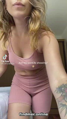 Amateur Big Tits Boobs Booty Hardcore Homemade Teen TikTok Tits gif