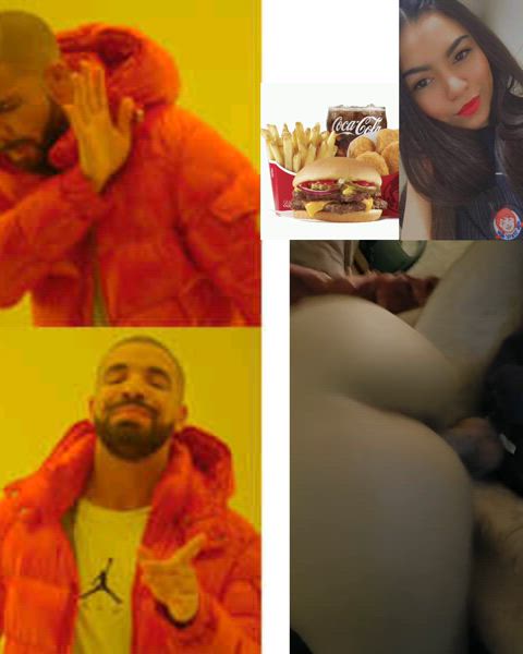 "Here's Your Order" Latina Wendy's Girl Cecilia Ass Meme