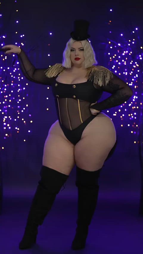 amateur ass bbw big ass blonde booty cosplay pawg thick thighs gif