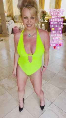 Britney Spears Dancing Swimsuit gif
