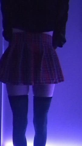 Help! I'm addicted to skirts and thighhighs!