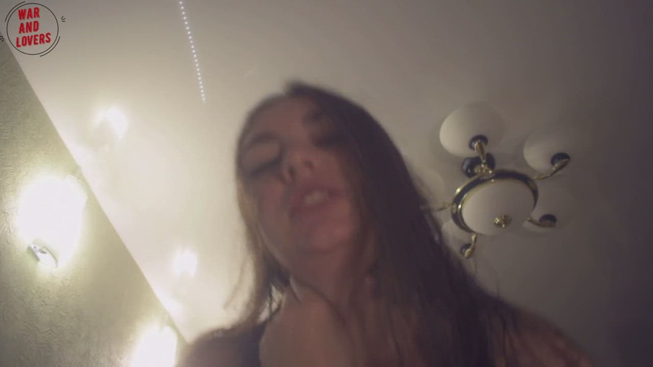 Amateur Big Tits Blowjob Brunette Caption Cheating Cuckold Cum POV gif