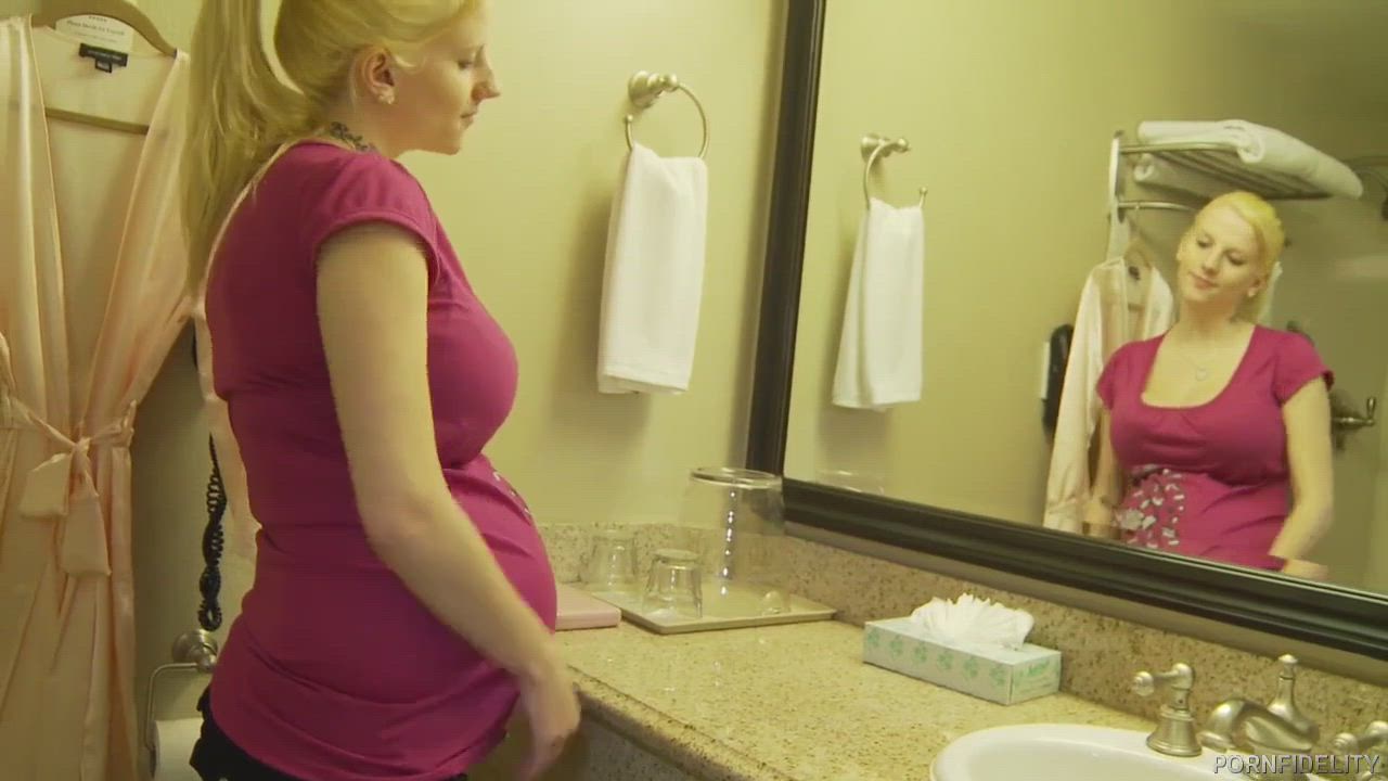 Beautiful Pregnant Haley Love