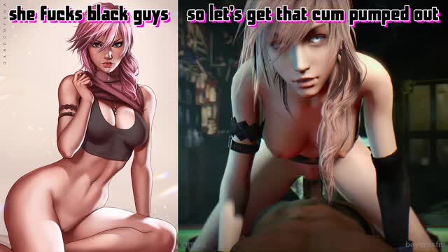 she fucks black guys (lightning)