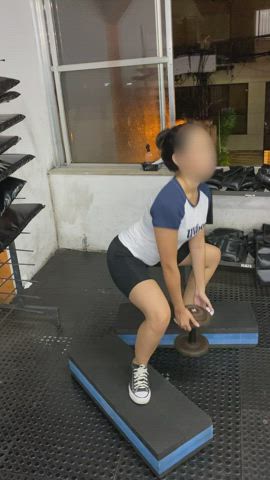 blowjob gym onlyfans workout gif