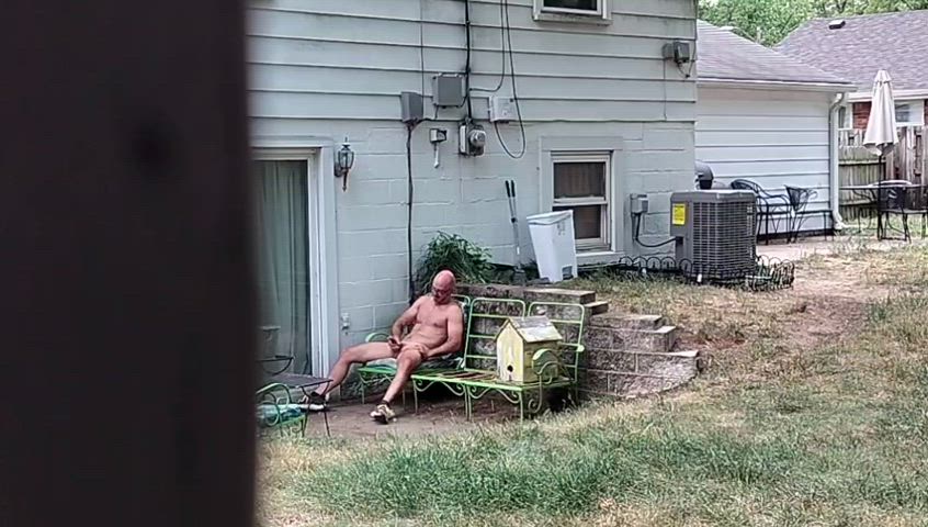 caught jerk off neighbor gif