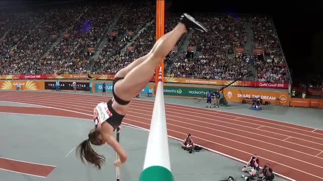 Alysha Newman - Pole Vault Commonwealth Games - 13/04/2018