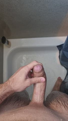 Big Dick Cock Shower gif
