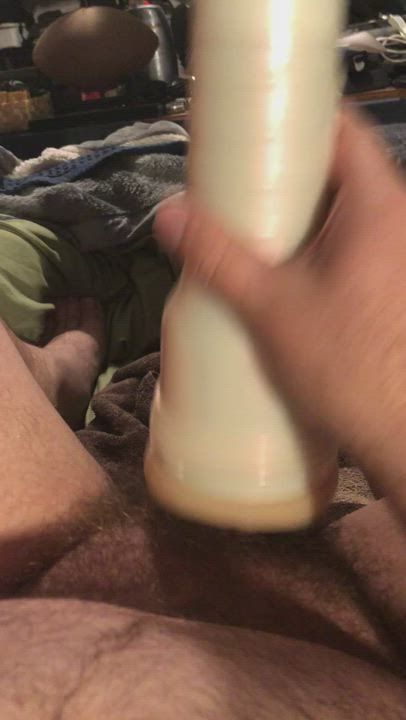 [Maitland Ward Tight Chicks Butt Fleshlight] Hard cum, with lots of oozing cum after!