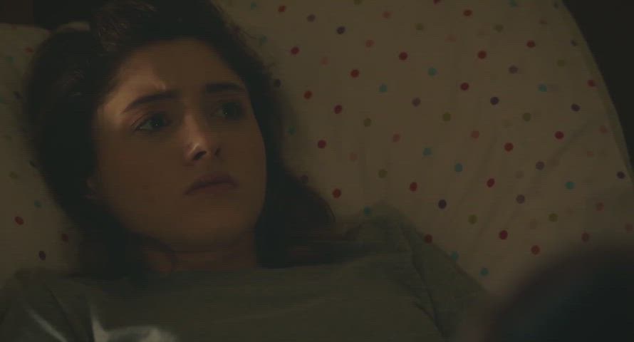 celebrity masturbating moaning natalia dyer sexy vibrator gif