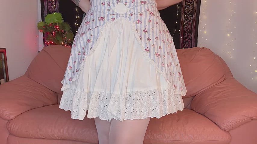 cute white skirt 