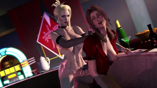 Aerith gets fucked by Futa Scarlet