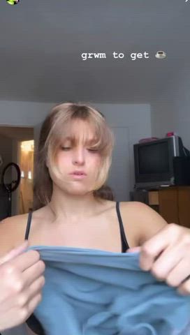 Boobs Bra Dress gif