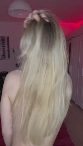 19 Years Old Blonde Petite gif