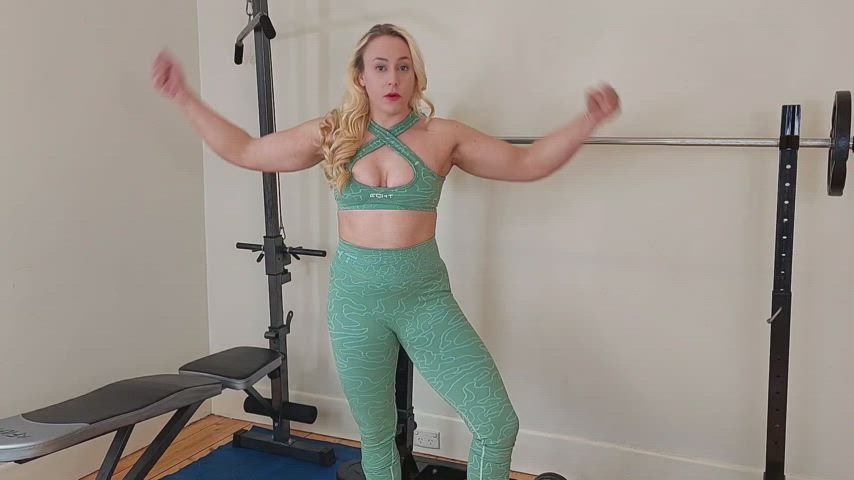 I hope your ready to be dominated by your muscle mommy
