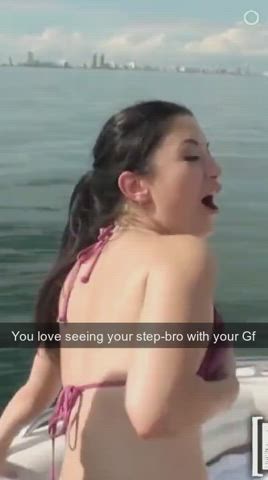 Caption Cheating Cuckold Girlfriend Wife gif