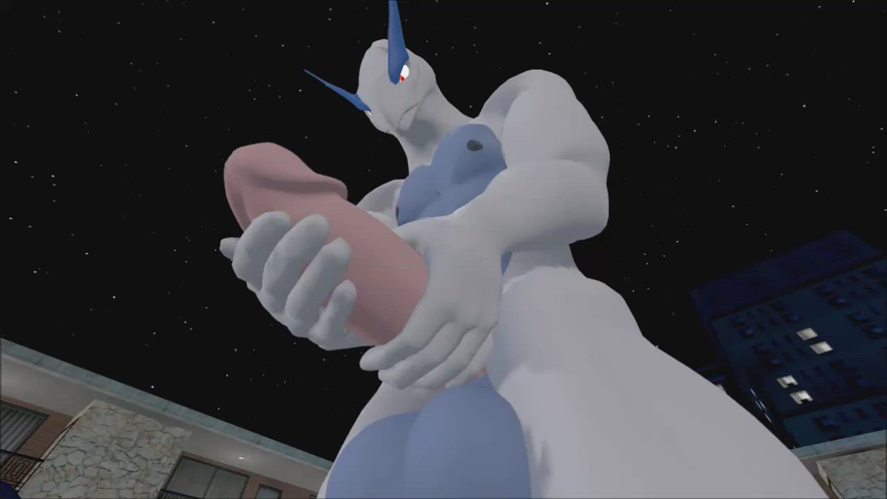 3D Animation Male Dom Nude SFM gif