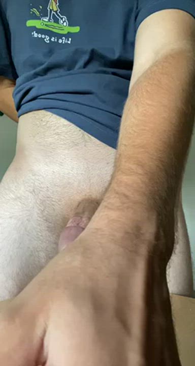 Balls Big Dick Cum Cumshot Masturbating gif