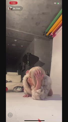 accidental nipple nipslip tiktok tits gif