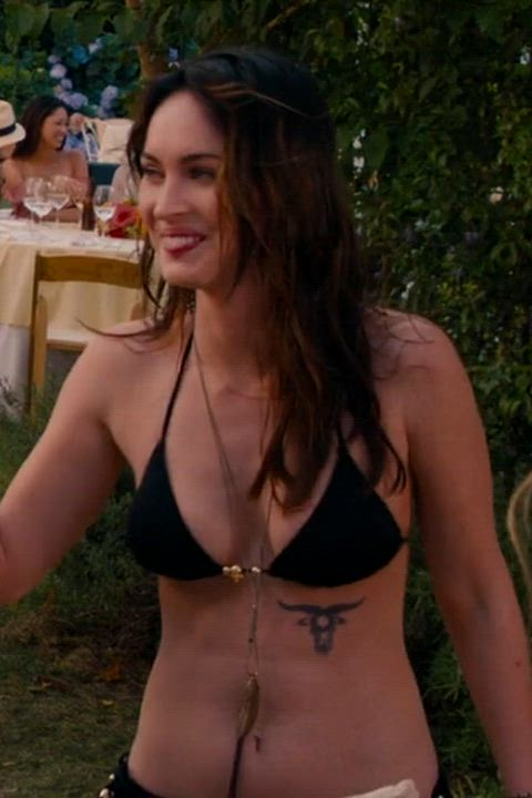 bikini celebrity female megan fox gif