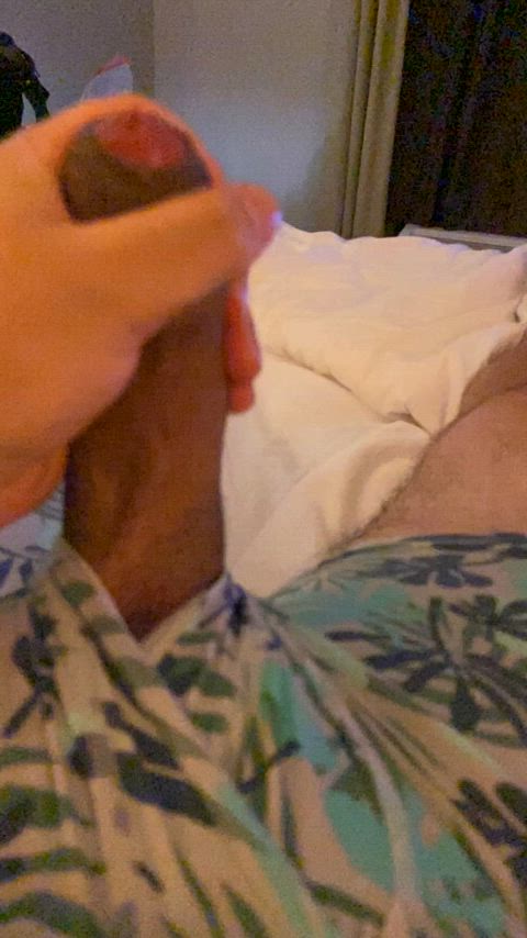 Slowmo eruption from my thick cock 