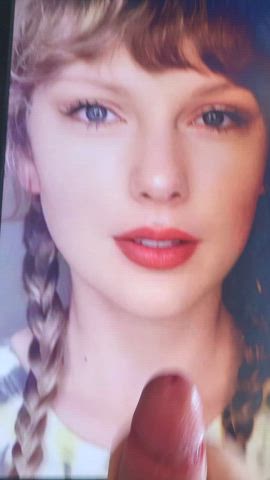 celebrity cum cumshot taylor swift tribute gif