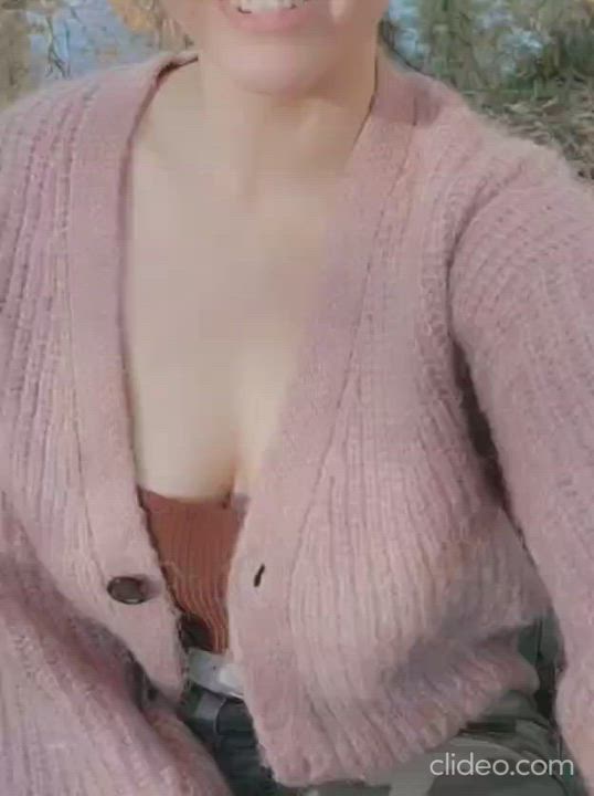 Flashing in a park