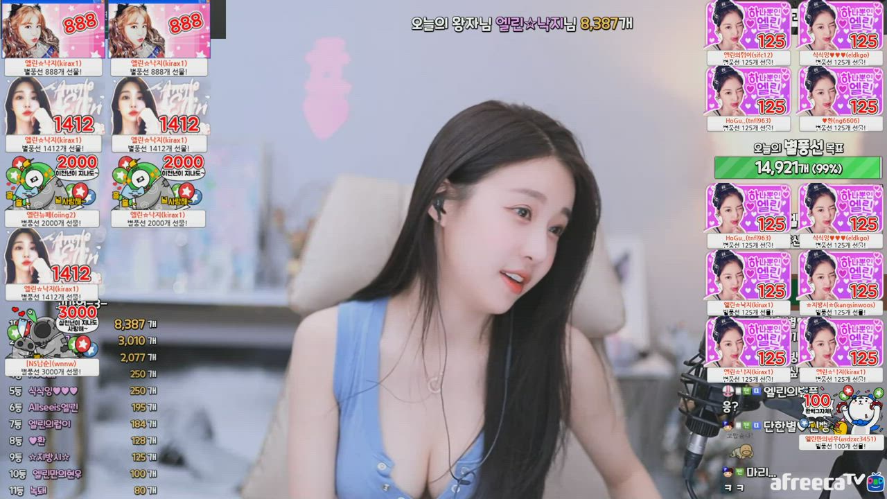 Boobs Cleavage Korean gif