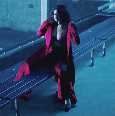 cleavage selena gomez sexy gif