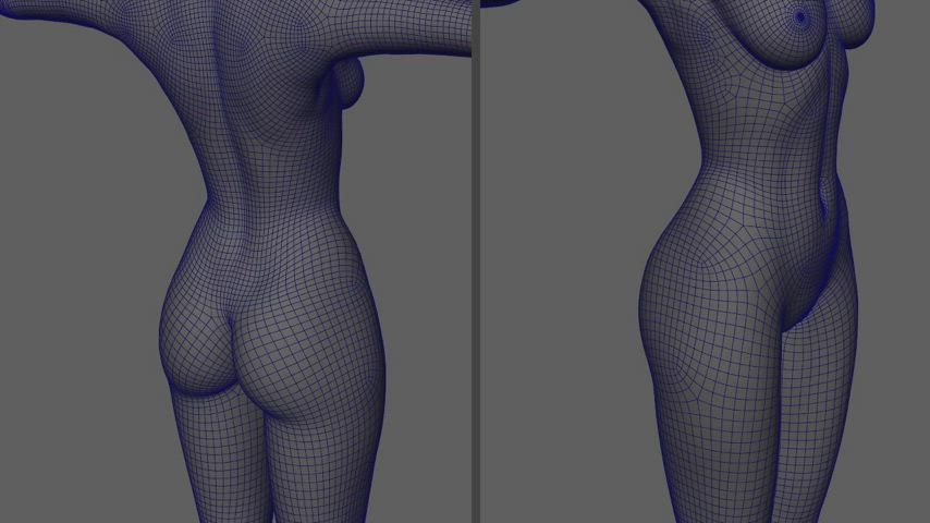 3D Behind The Scenes Booty gif
