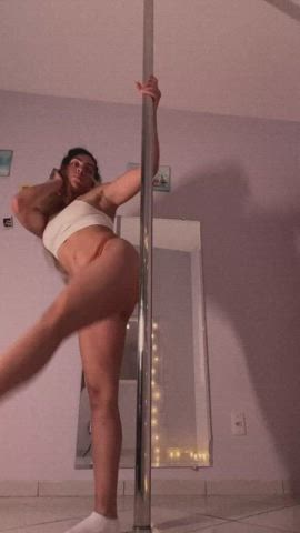 Bikini Panties Pole Dance gif